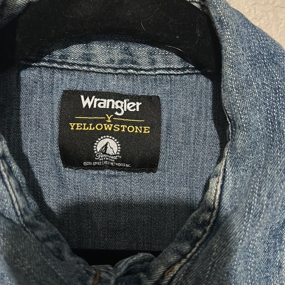 Wrangler X Yellowstone Denim Pearl Snap Collaboration - Picture 3 of 6